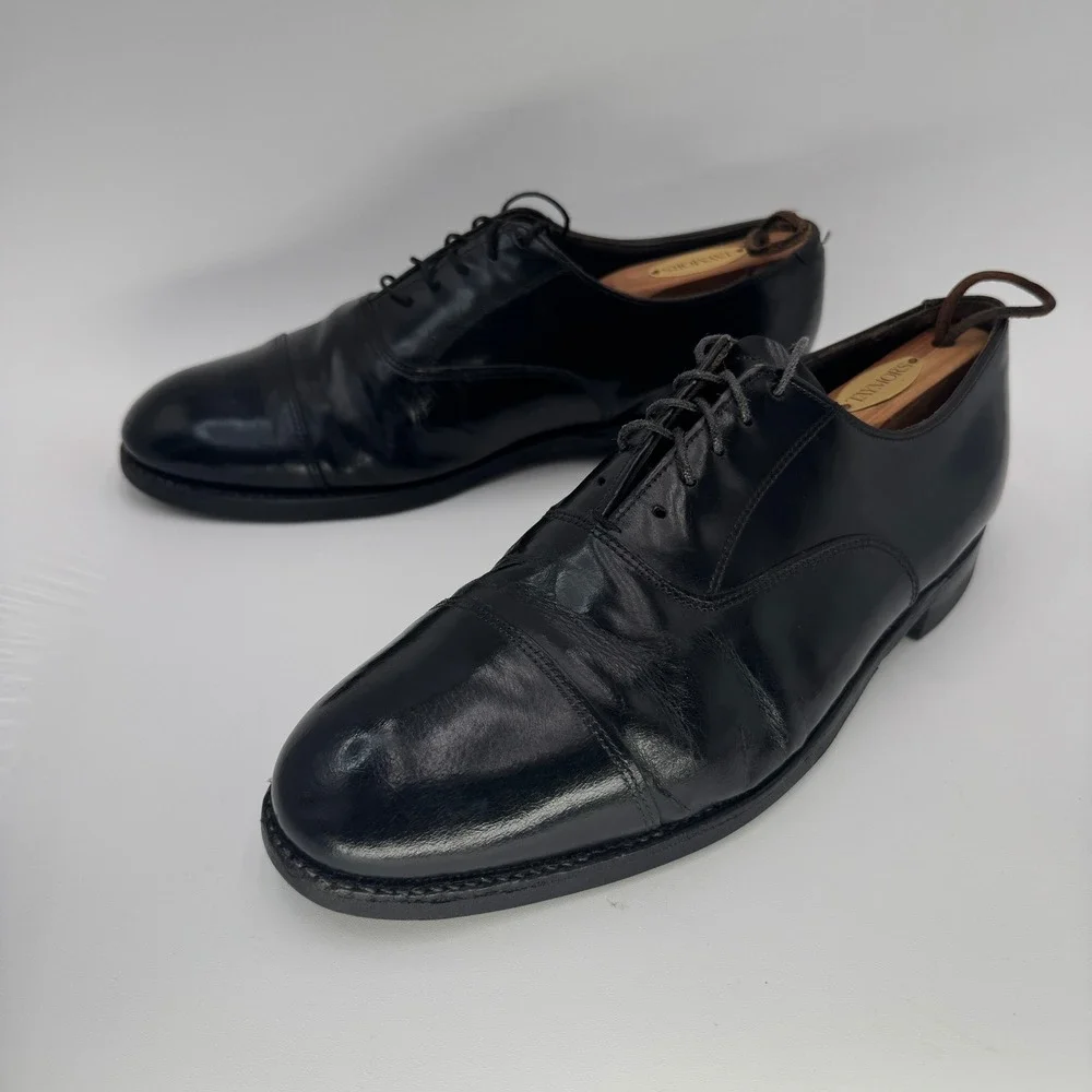 Dexter Leather Dress Shoes Men 9.5W Cap Toe Oxford Office Career Work Resort - Picture 4 of 11